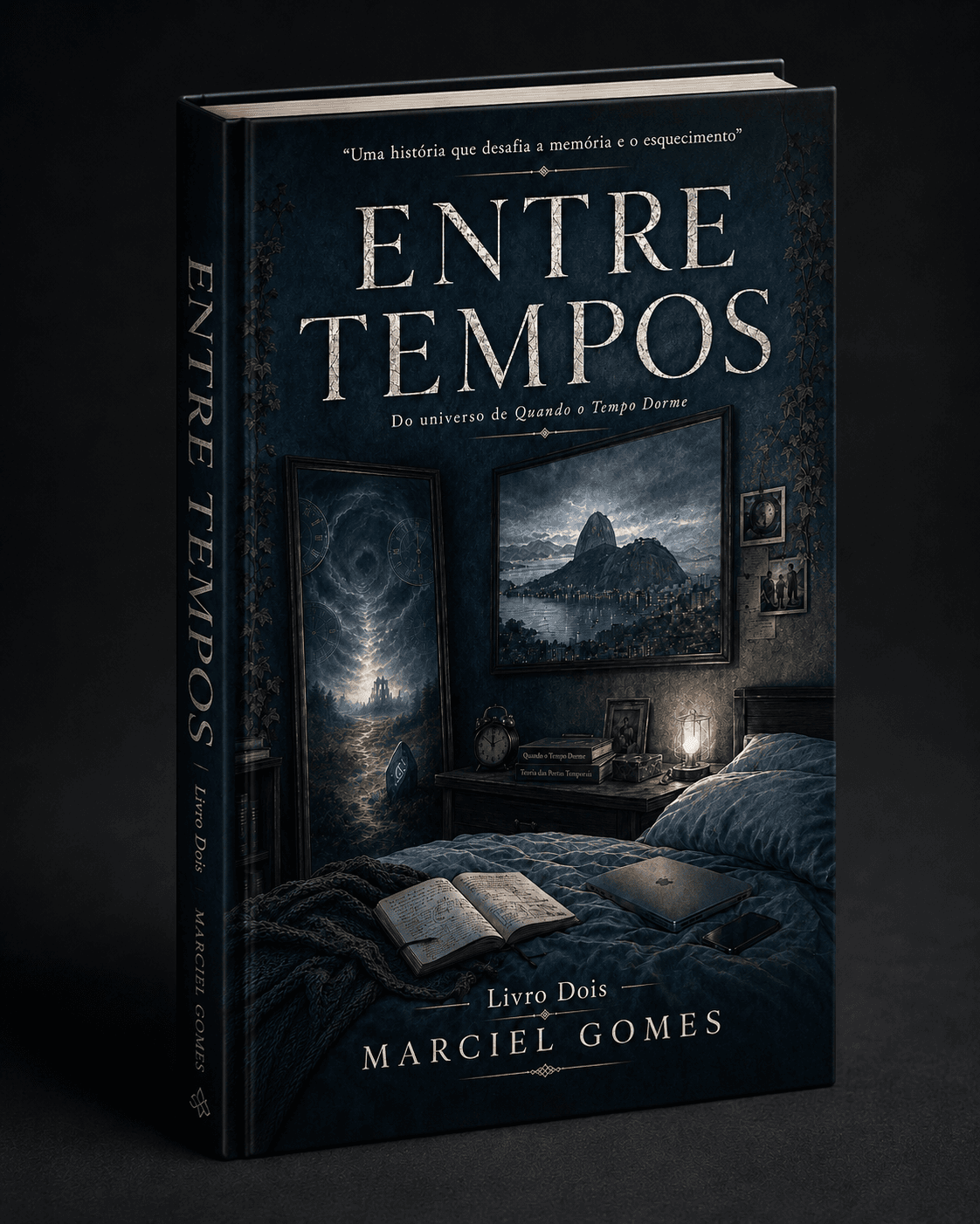 Capa 3D do livro Entre Tempos