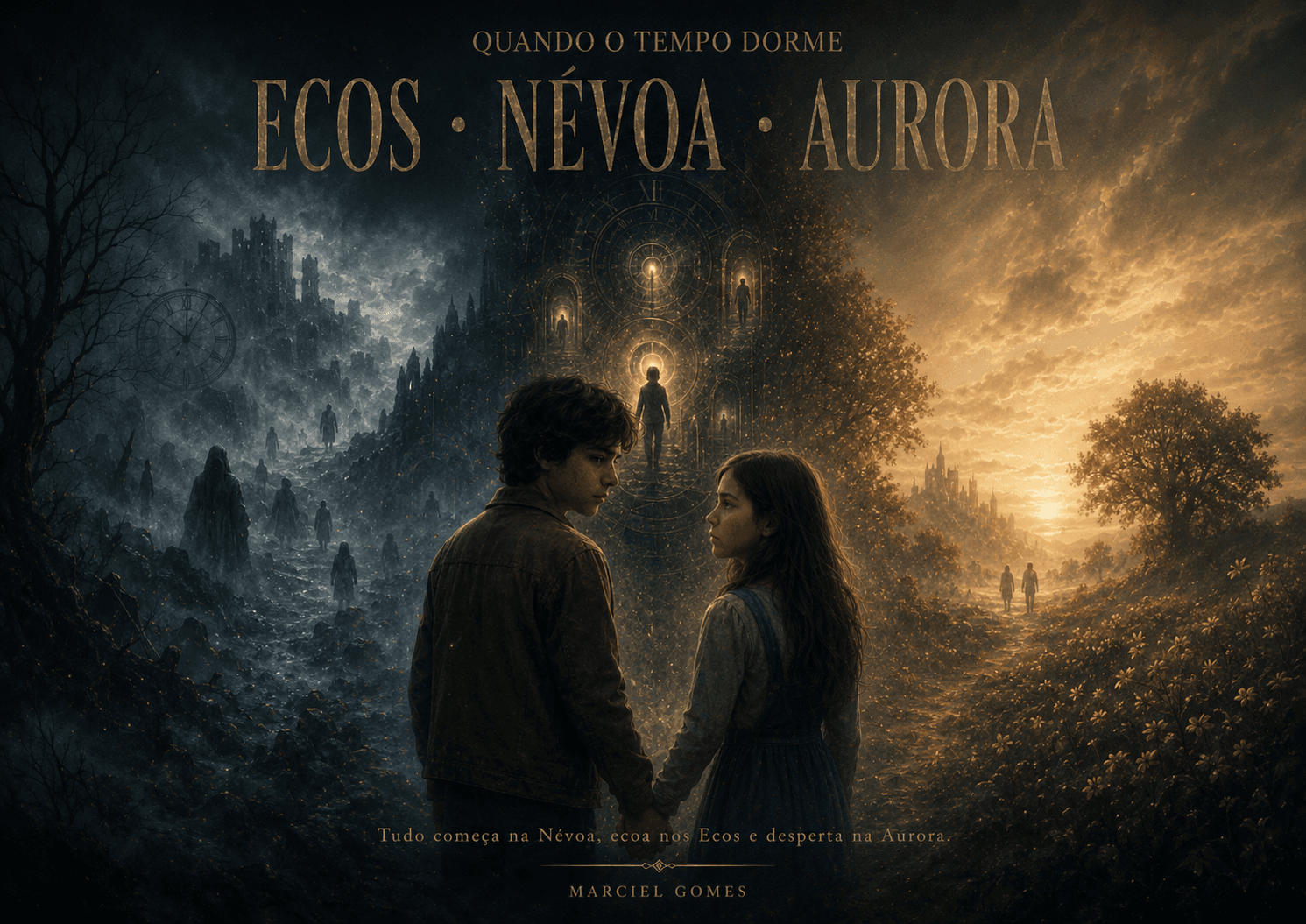 Pôster Ecos, Névoa e Aurora